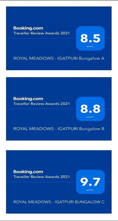 ROYAL MEADOWS - IGATPURI Bungalow B Bagian luar foto